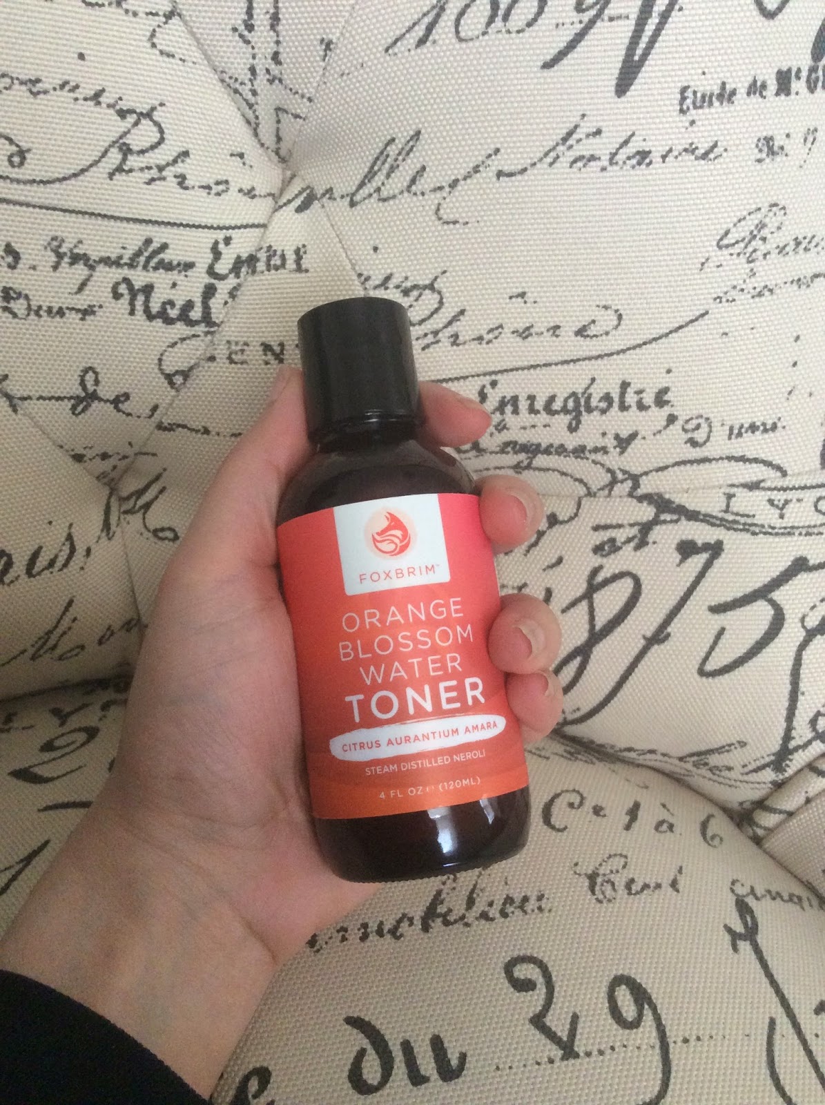 Nesca's Nook Foxbrim Orange Blossom Water Toner [100 Natural] Review